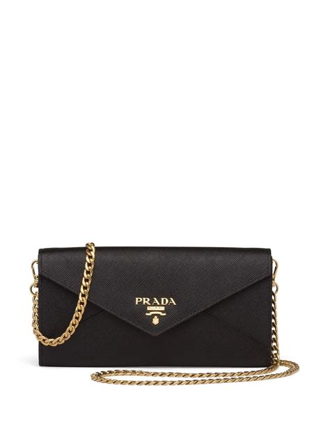 prada milano black clutch|prada clutch bag.